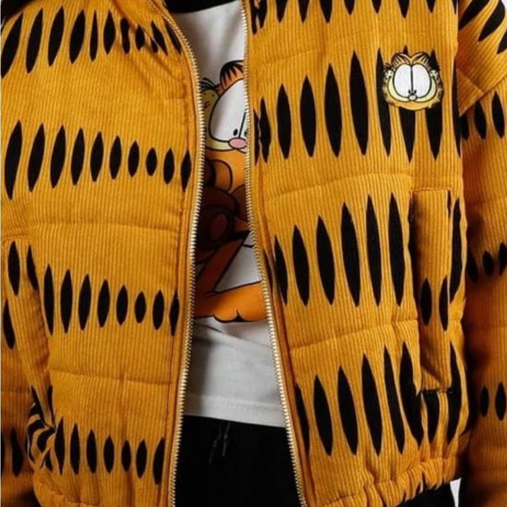 Garfield Orange and Black Jacket